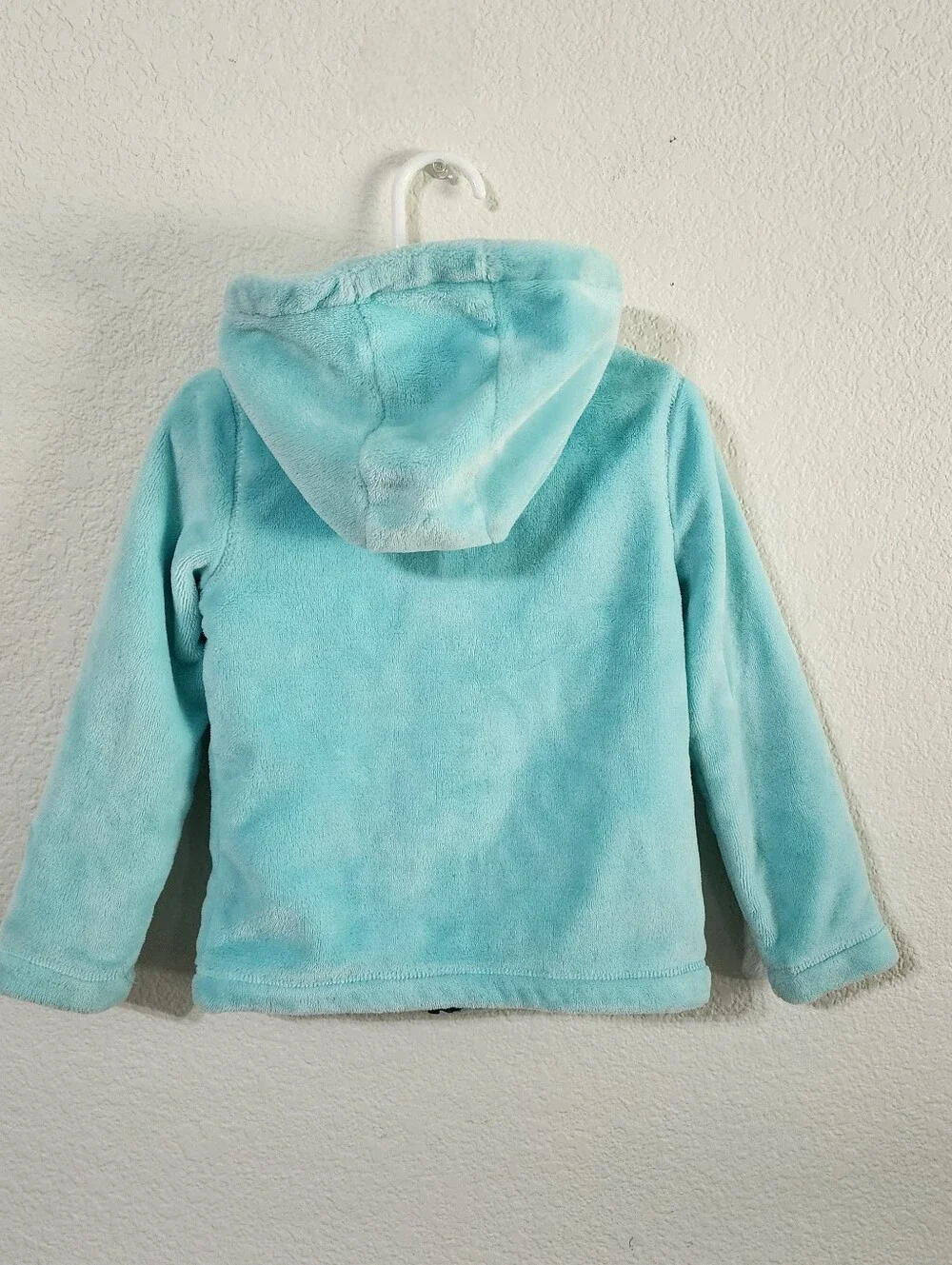 Lands End Full‎ Zip Fleece Hoodie Jacket Girl Size S/4